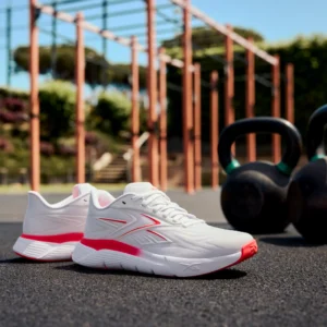 Reebok Nano 2.0 Women's Training Shoes White/Neon Cherry - Image 4