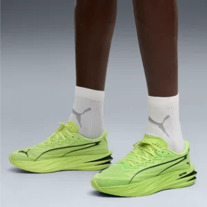 PUMA Deviate Pure Nitro Men's Running Shoes Sunny Lime/Black - Image 2