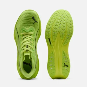 PUMA Deviate Pure Nitro Women's Running Shoes Sunny Lime/Light Lime - Image 3