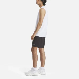 Reebok Men's ID Train Sleeveless Tech T-Shirt White - Image 2