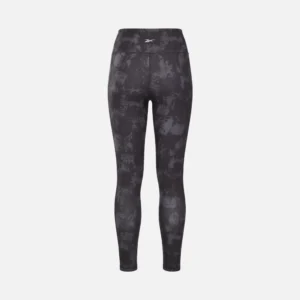 Reebok Women's ID Train High Rise Printed Tights Black - Image 3