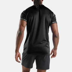 Reebok Men's Training SS T-Shirt Black - Image 4