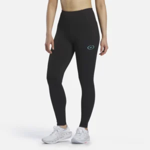 Reebok Women's Athlete Speed High Rise DP Tights Black - Image 2